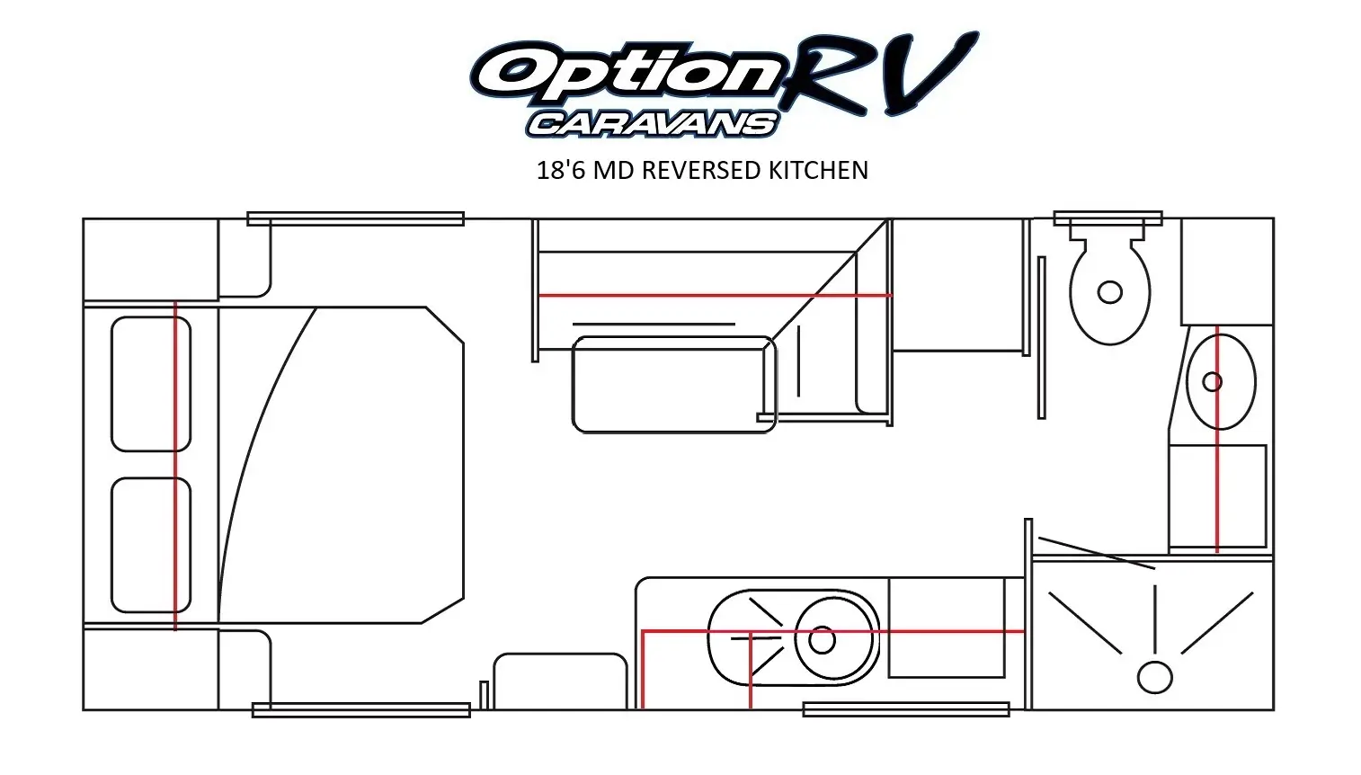 18'6 MD REVERSED KITCHEN